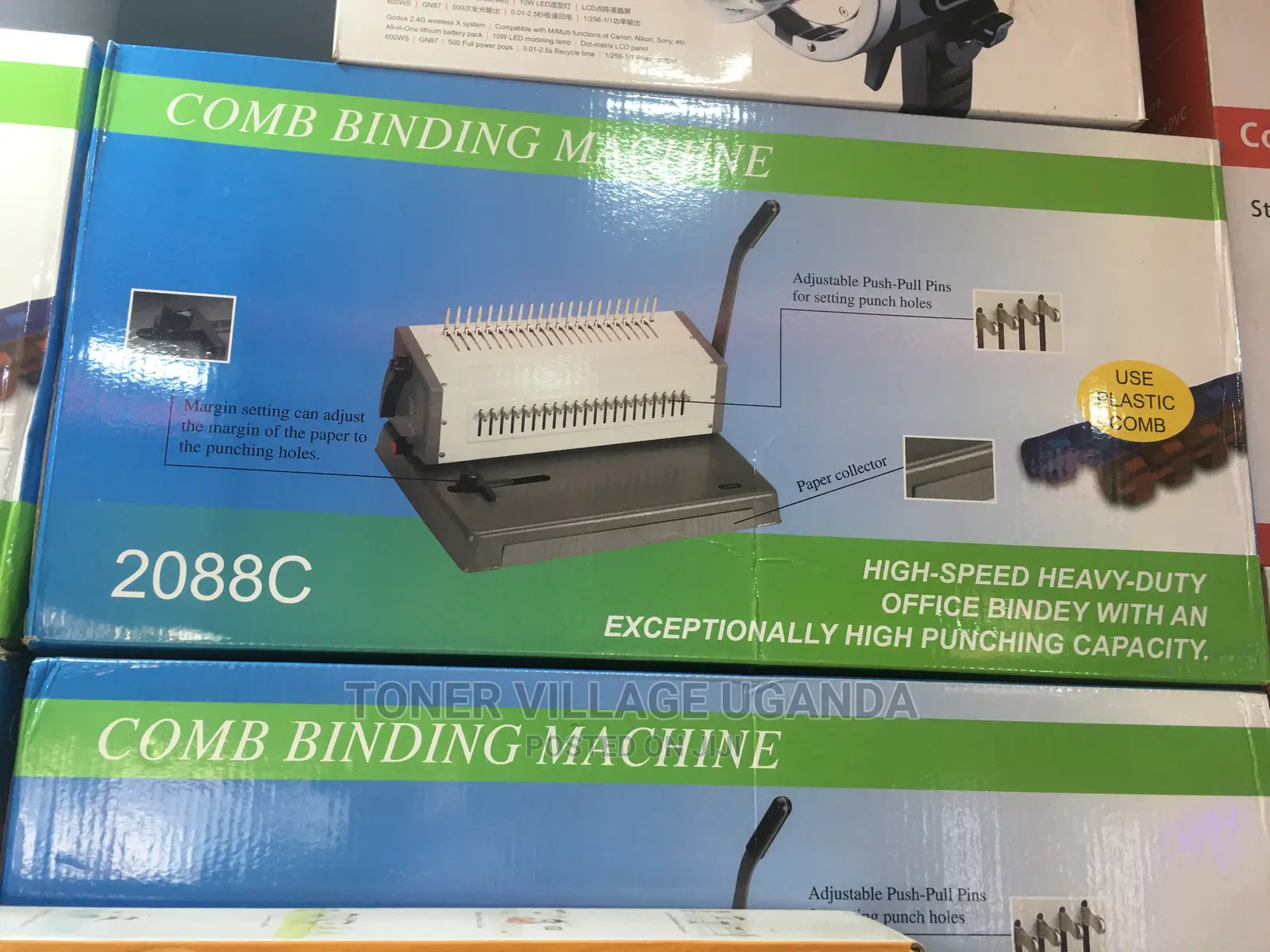 Binding Machine A4, 450 Sheets, 51mm Ring.