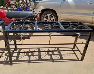 Industrial/Commercial Triple Gas Stoves || S/S Body