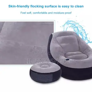Inflatable Sofa With Footrest