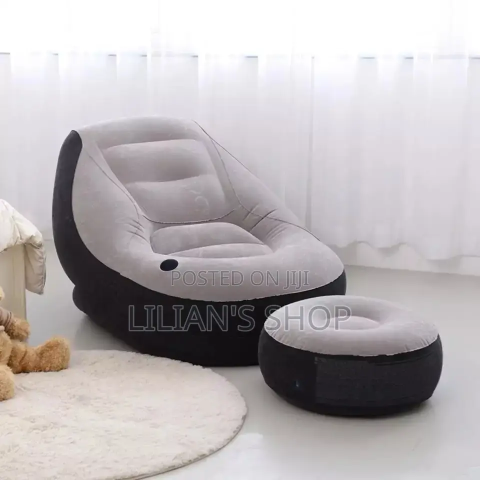 Inflatable Sofa With Footrest