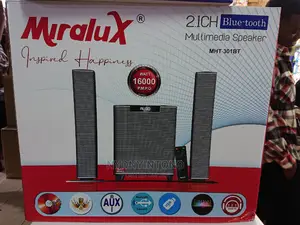 Mirulax High Quality Woofer With Asound Bar Option