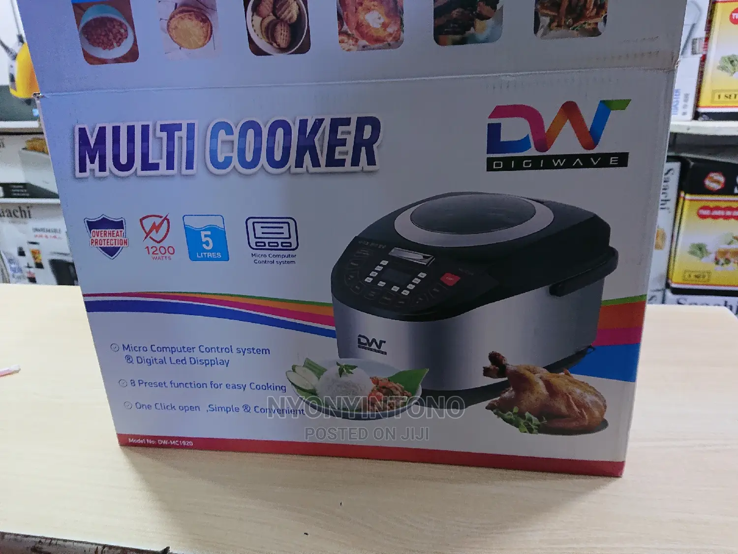 Digiwave 5liters Automatic Multicooker