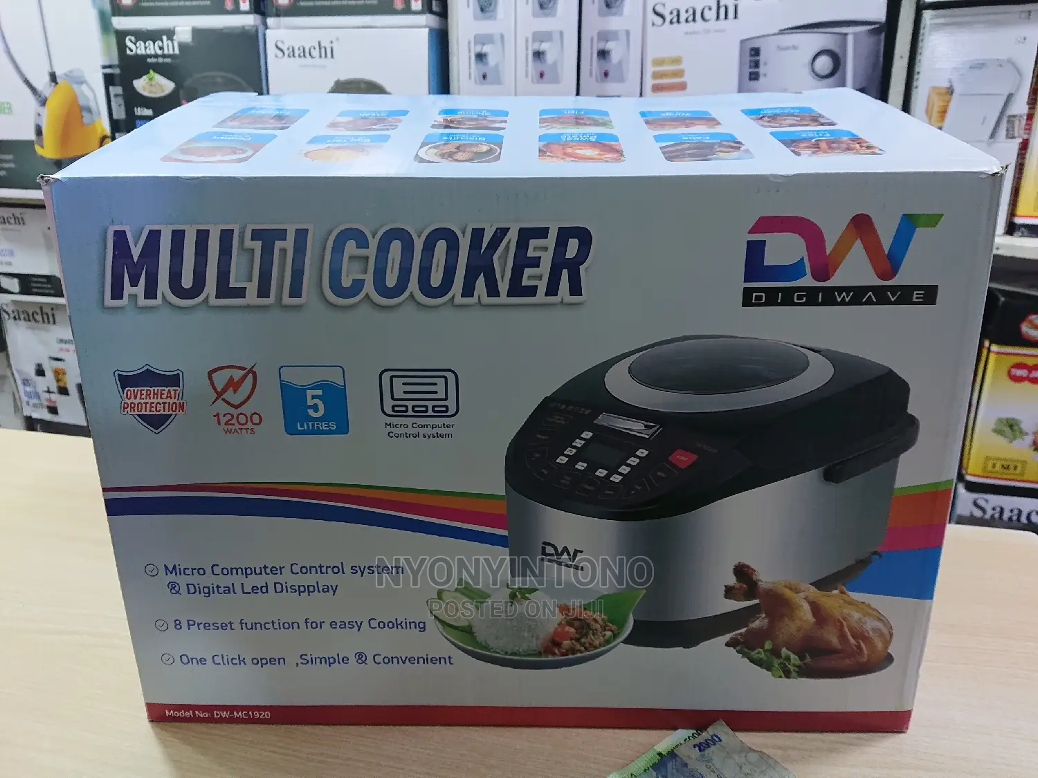 5liters Digiwave Digital Multi Cooker