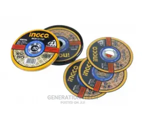 Ingco Abrasive Metal Cutting Disc Set - 115mm - 10pcs