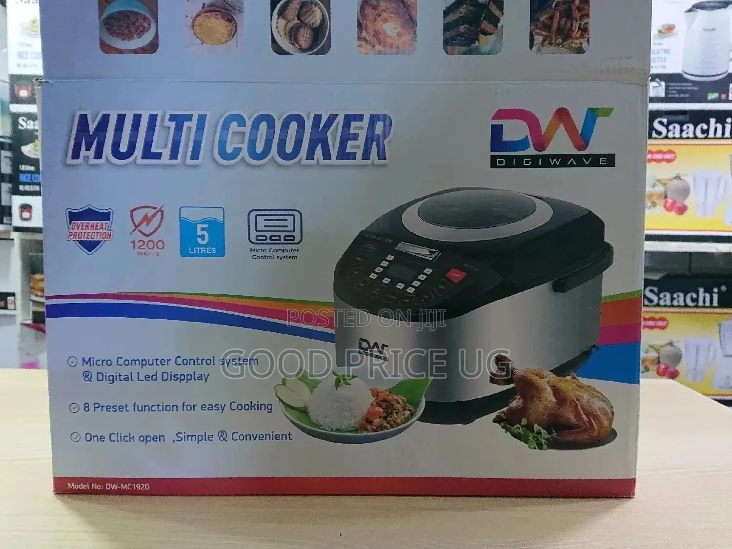 5 Litres Multi Functional Cooker