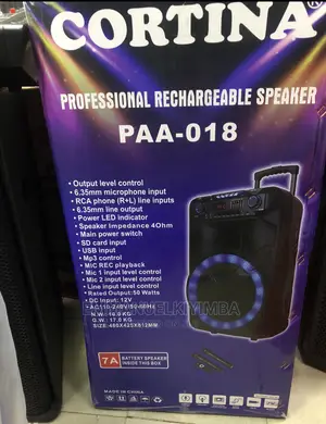 Cotina 15 Inch Rechargeable Speaker