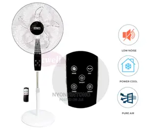 Solstar 18" Stand Fan With Remote Control