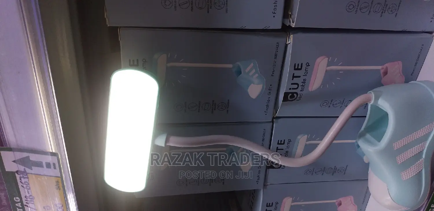 Foldable Student Study Table Reading Lamp USB LED Clip Light