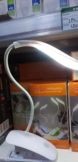 Foldable Student Study Table Reading Lamp USB LED Clip Light