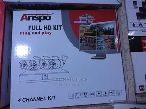 Anspo Full Hd Camera Kit - 500gb HDD-Automatic Night Vision