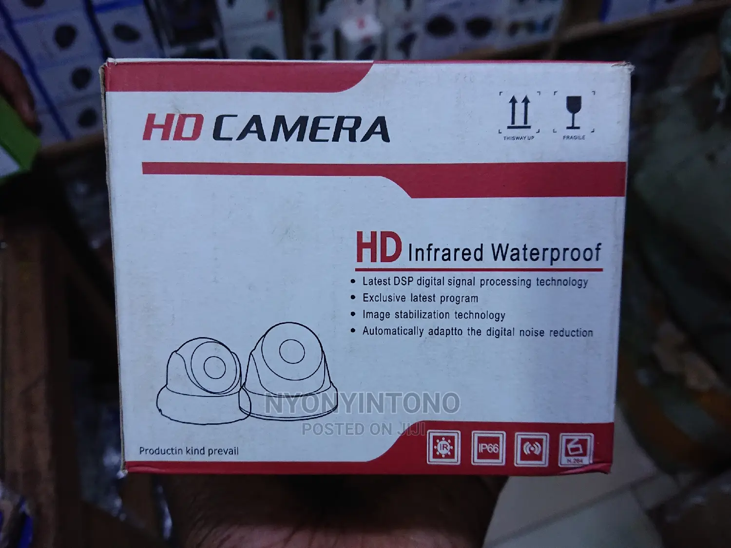 Full HD Dome Infrared Waterproof CCTV Camera