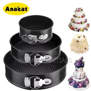 3pcs Round Cake Mould