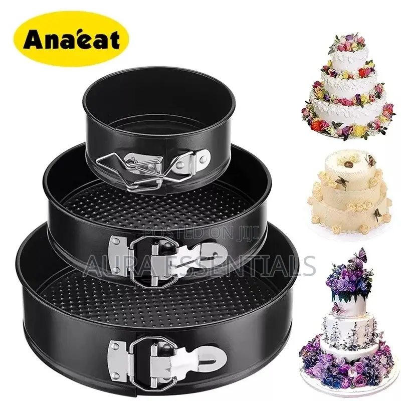 3pcs Round Cake Mould