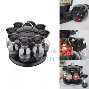 Kitchen Rotating Spice Rack