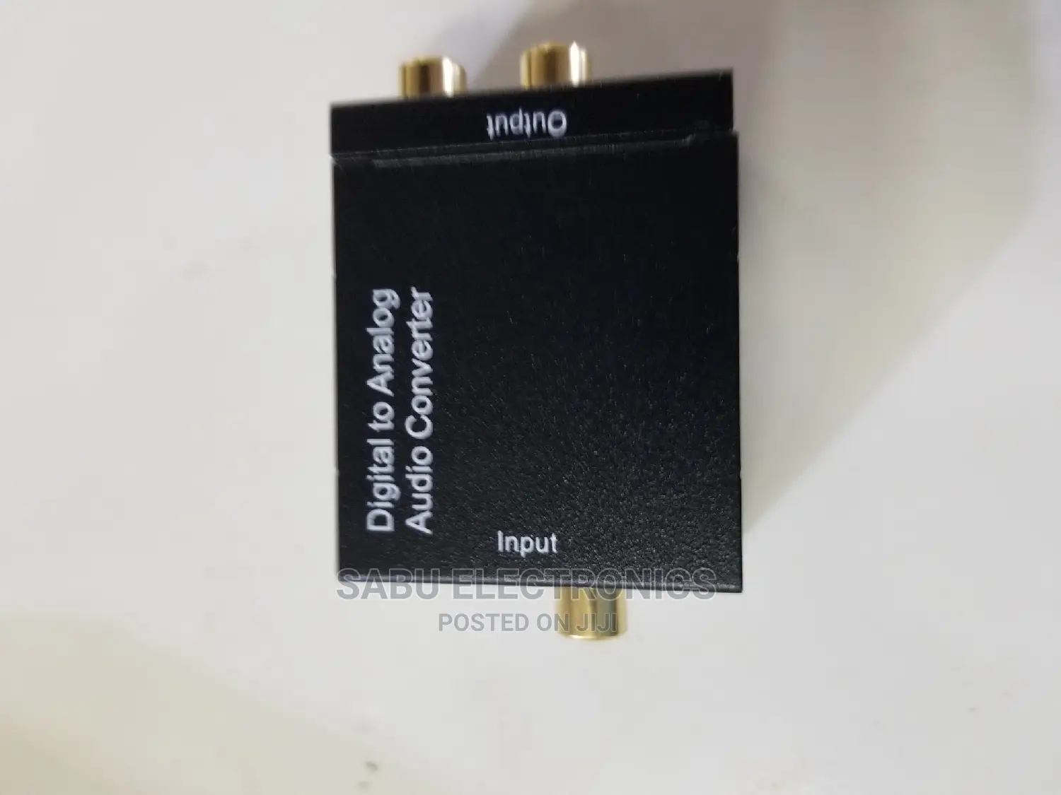 Audio Converter Digital to Analogue With Optical Cable