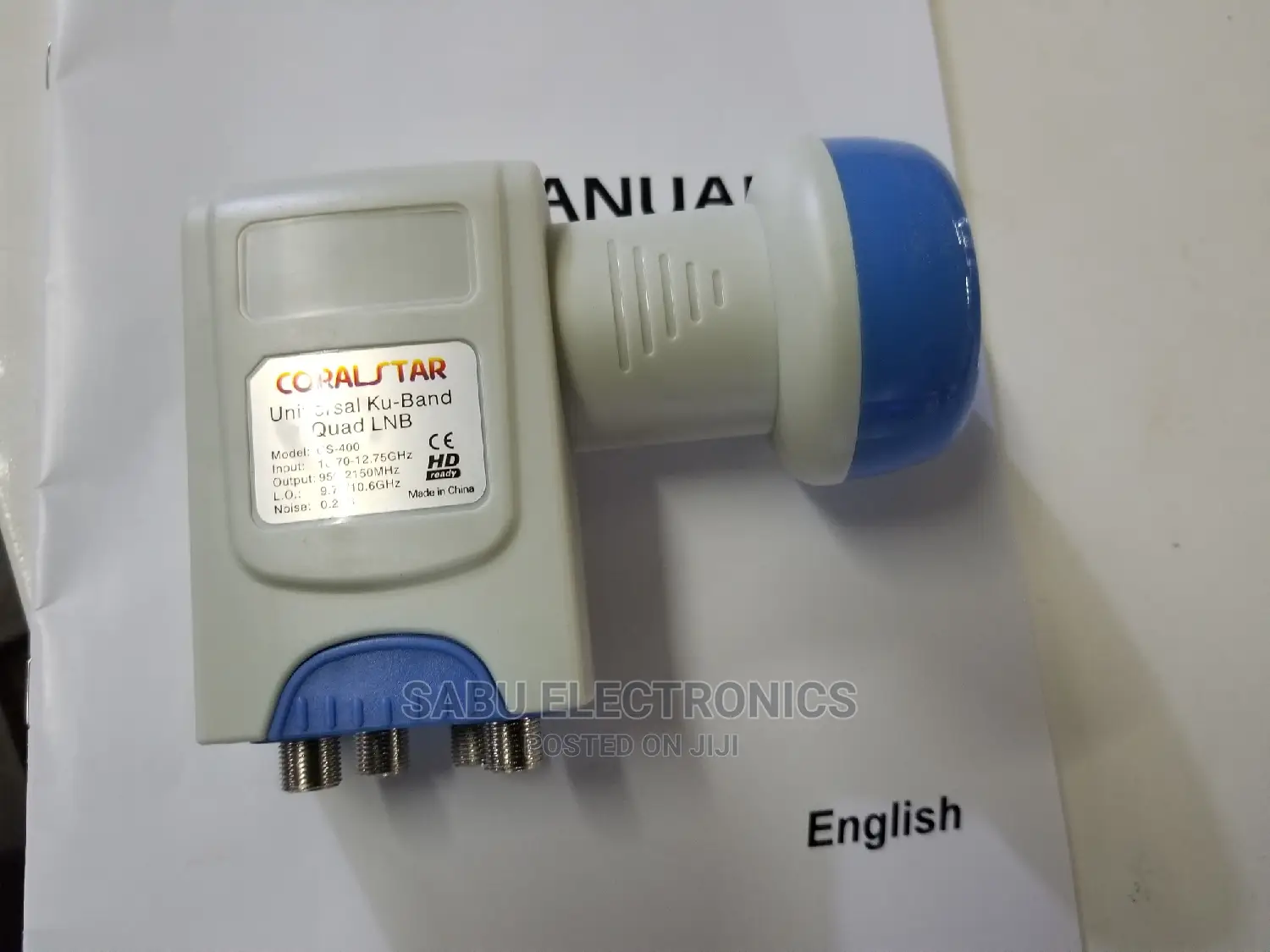 4 Way LNB for Satellite Dishes