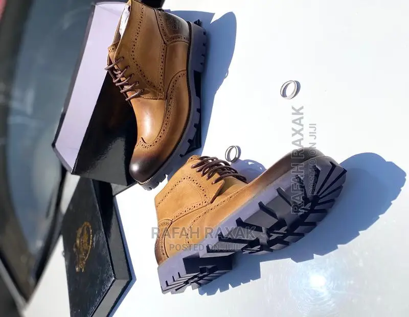 Original Brown Timberland Oxford Leather Boots