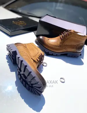 Original Brown Timberland Oxford Leather Boots