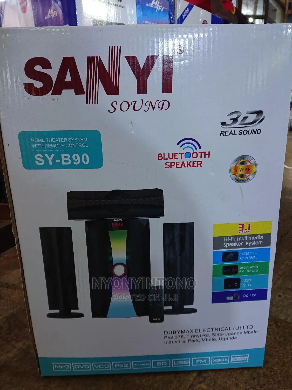 Sanyi Woofer With Bluetooth