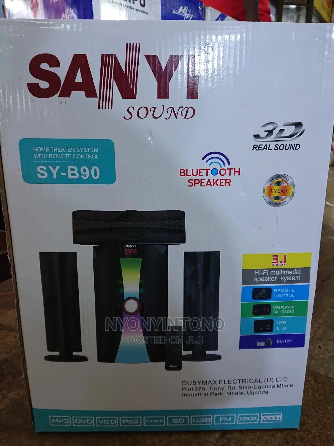 Sanyi Woofer With Bluetooth