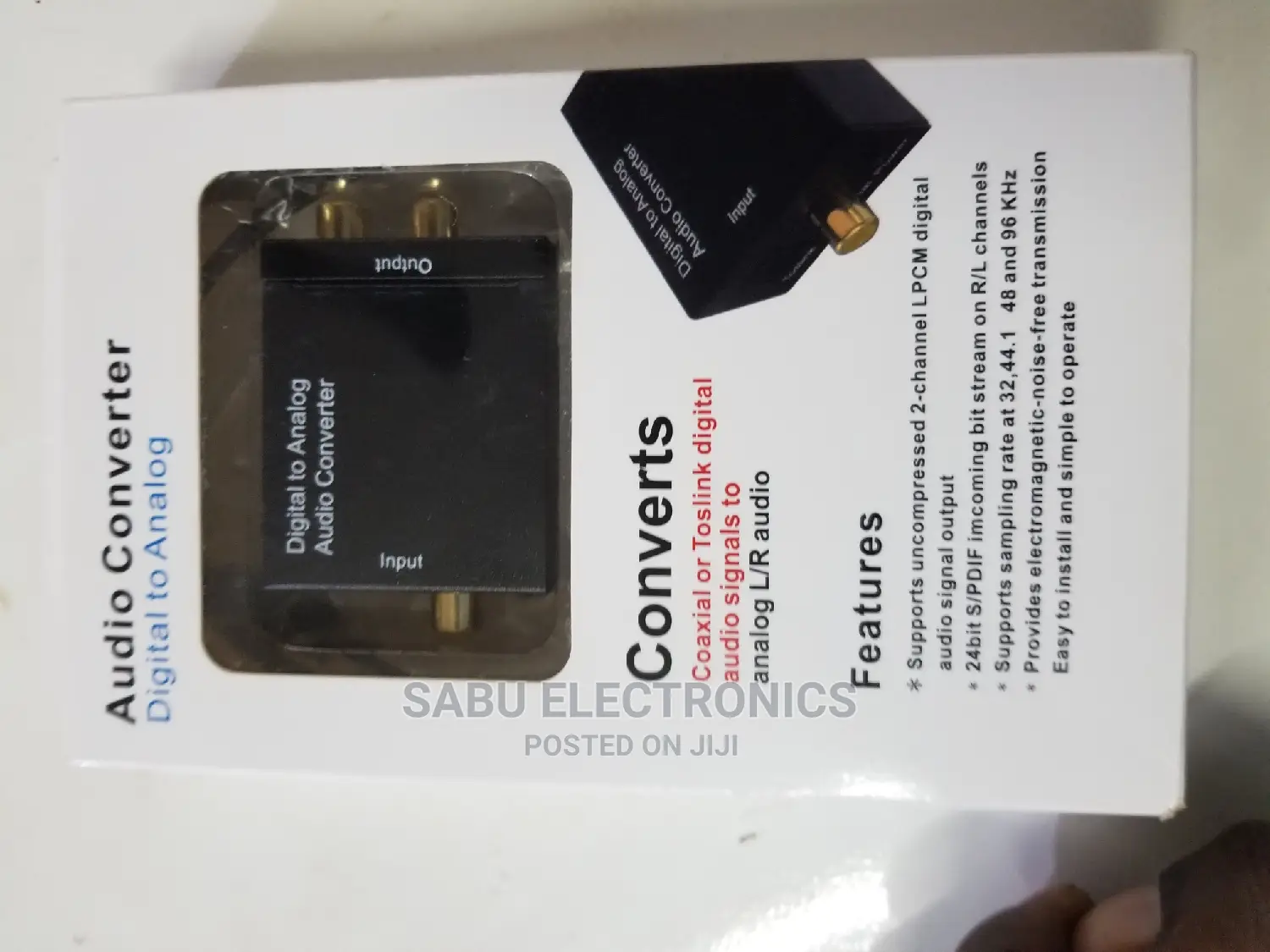 Audio Converter - Digital to Analogue