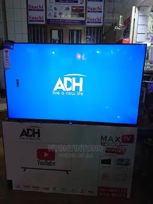Adh 43" Frameless Smart Android Tv With Free to Air Decoder