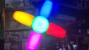 Multicolor 4 Blade Bulb