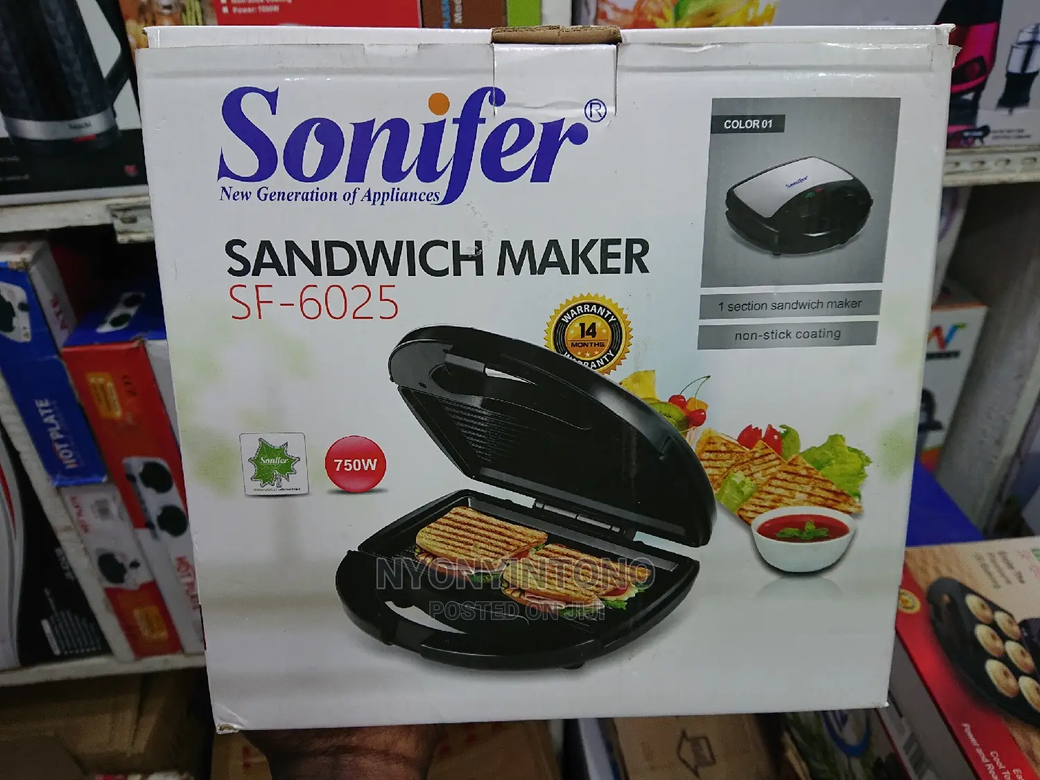 Sonifer Sandwich Maker With 14 Months Warranty