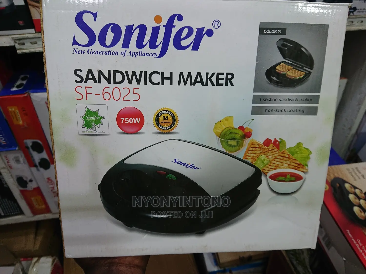 Sonifer Sandwich Maker With 14 Months Warranty