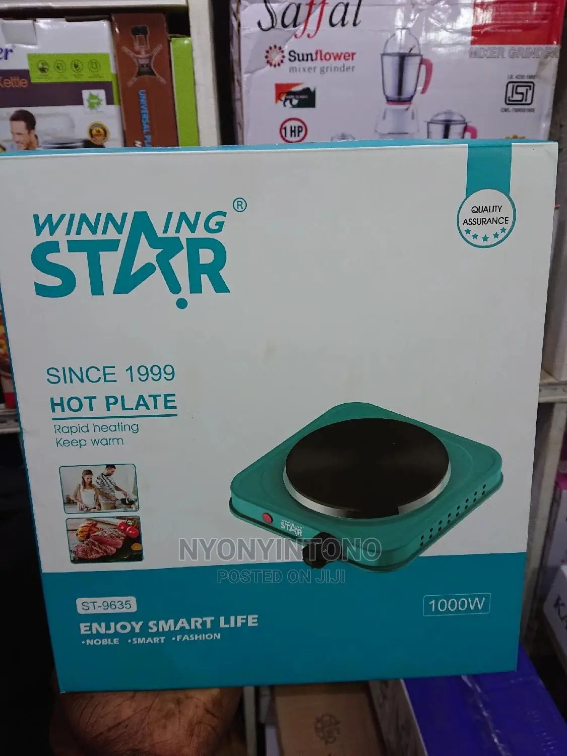 Winning Star Single Solid Hot Plate