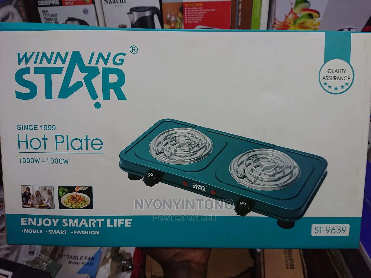 Winning Star Double Coil Hotplates
