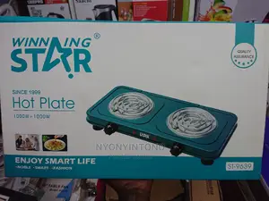 Winning Star Double Coil Hotplates