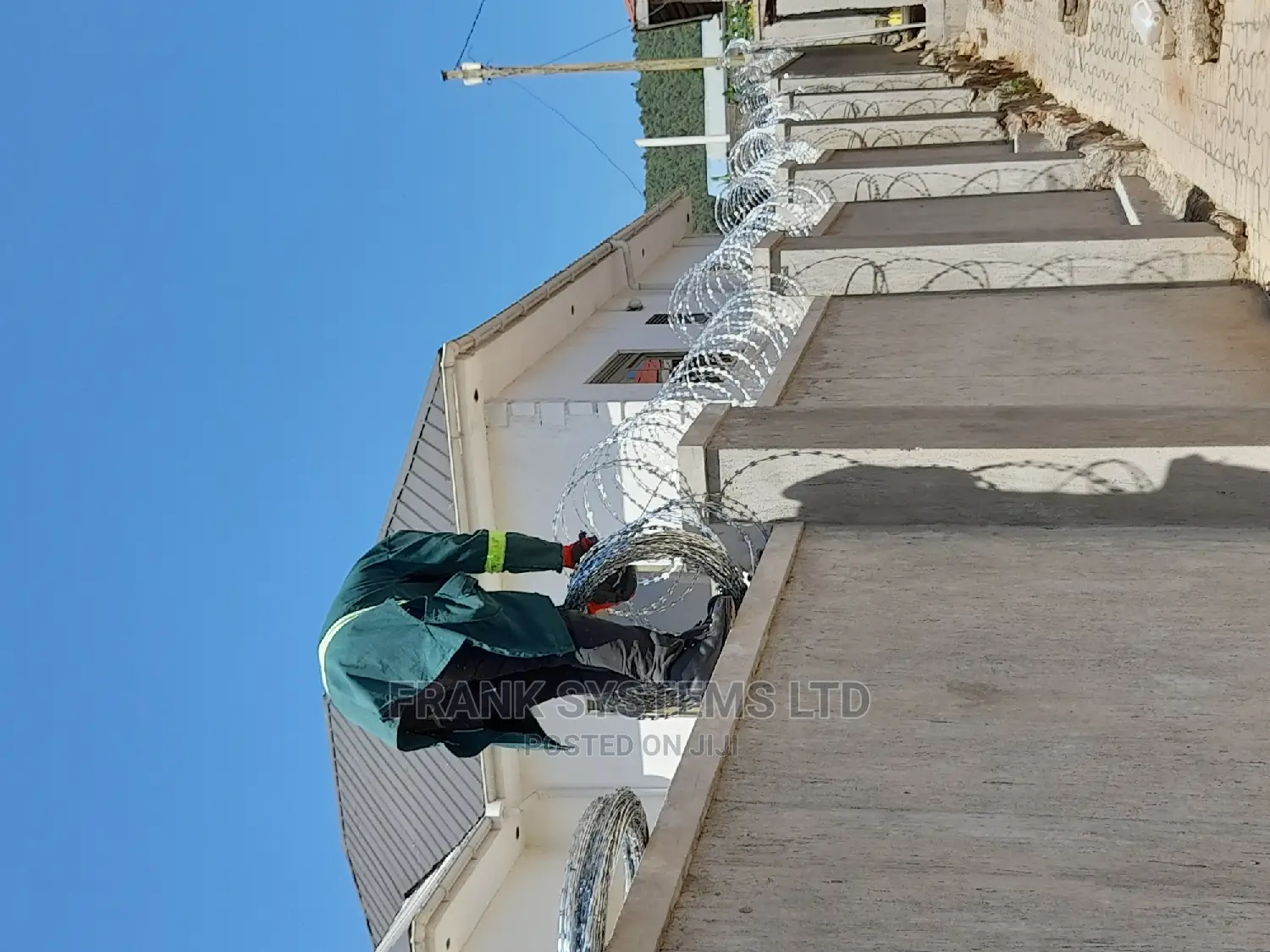 RAZOR Wire Fencing Installation