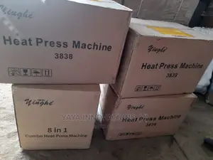 8in1 and Single Heat Press Available