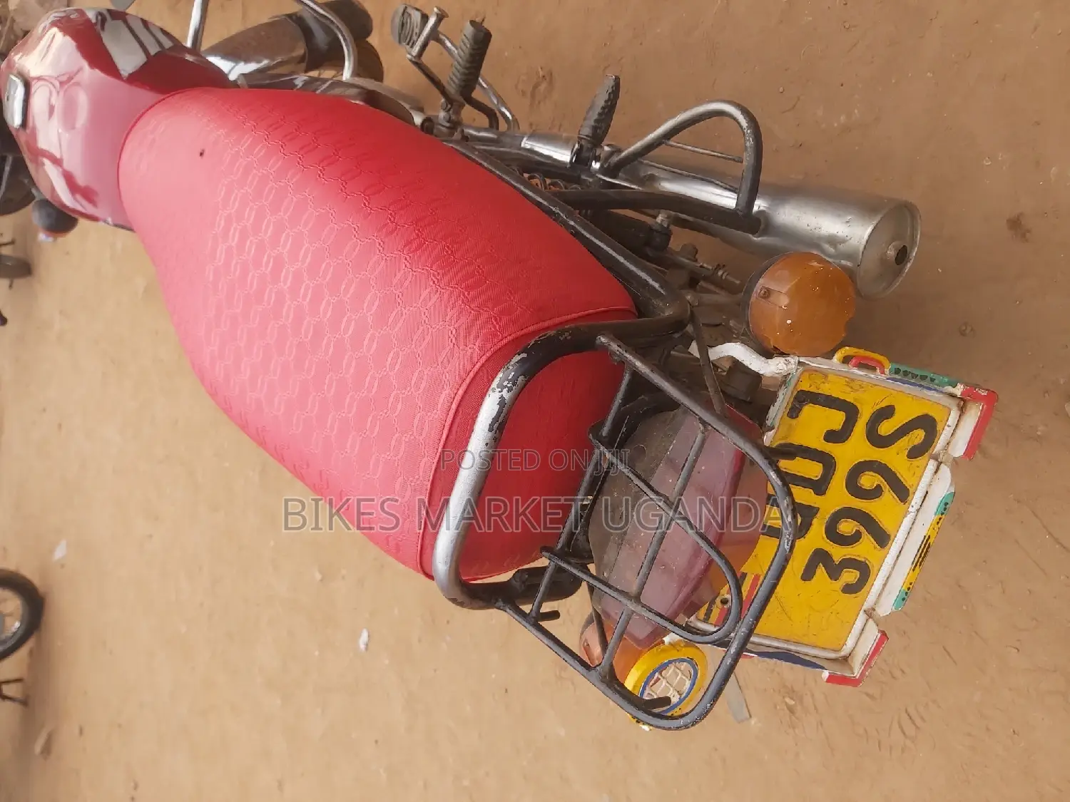 Bajaj Boxer 100 2016 Red