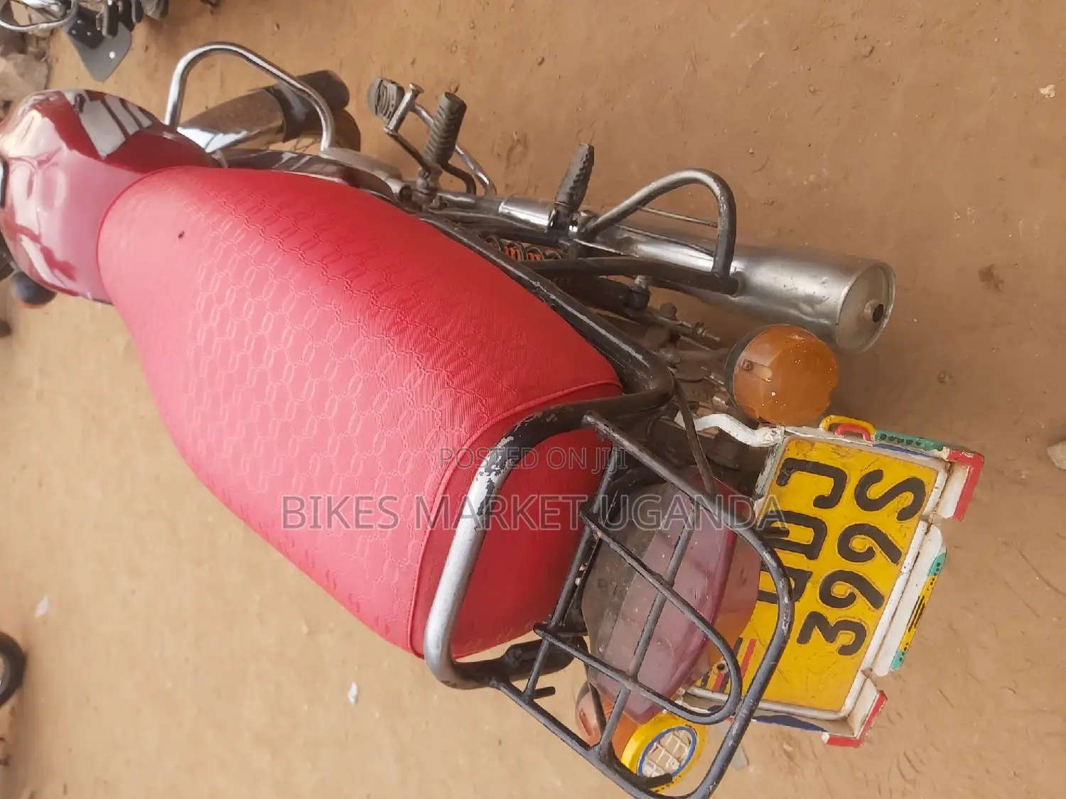 Bajaj Boxer 100 2016 Red