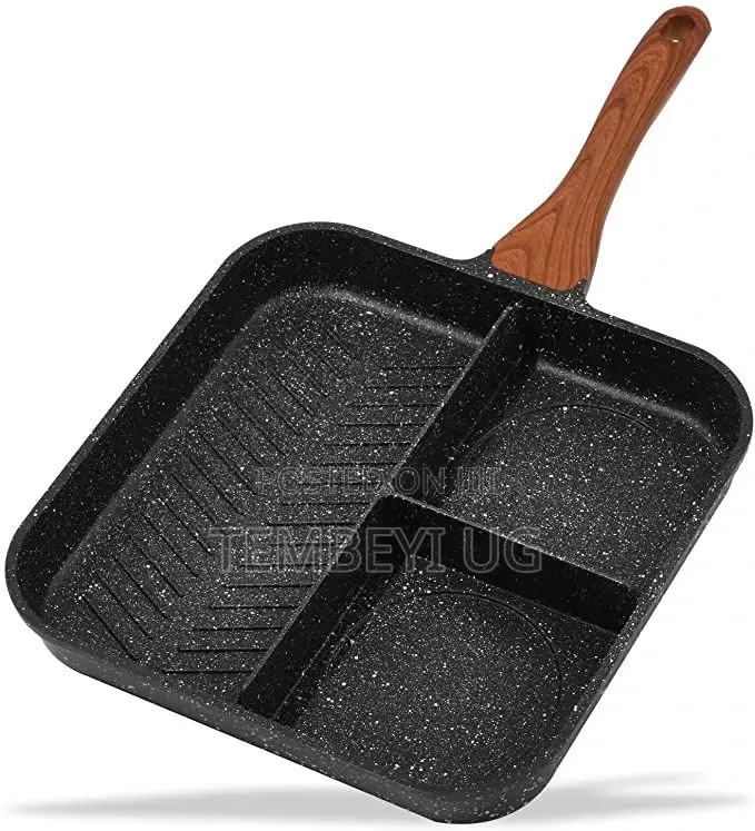 3 in 1 Partitioned Grill Pan