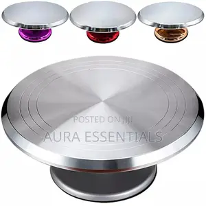 Stainless Steel Rotating Cake Turn Table