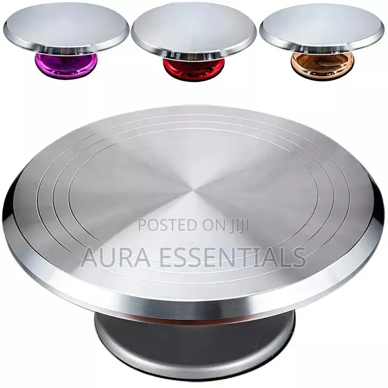 Stainless Steel Rotating Cake Turn Table