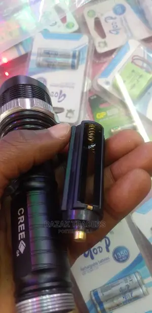 LED Rechargeable Flashlight for Mountain Climbing, Fishing,