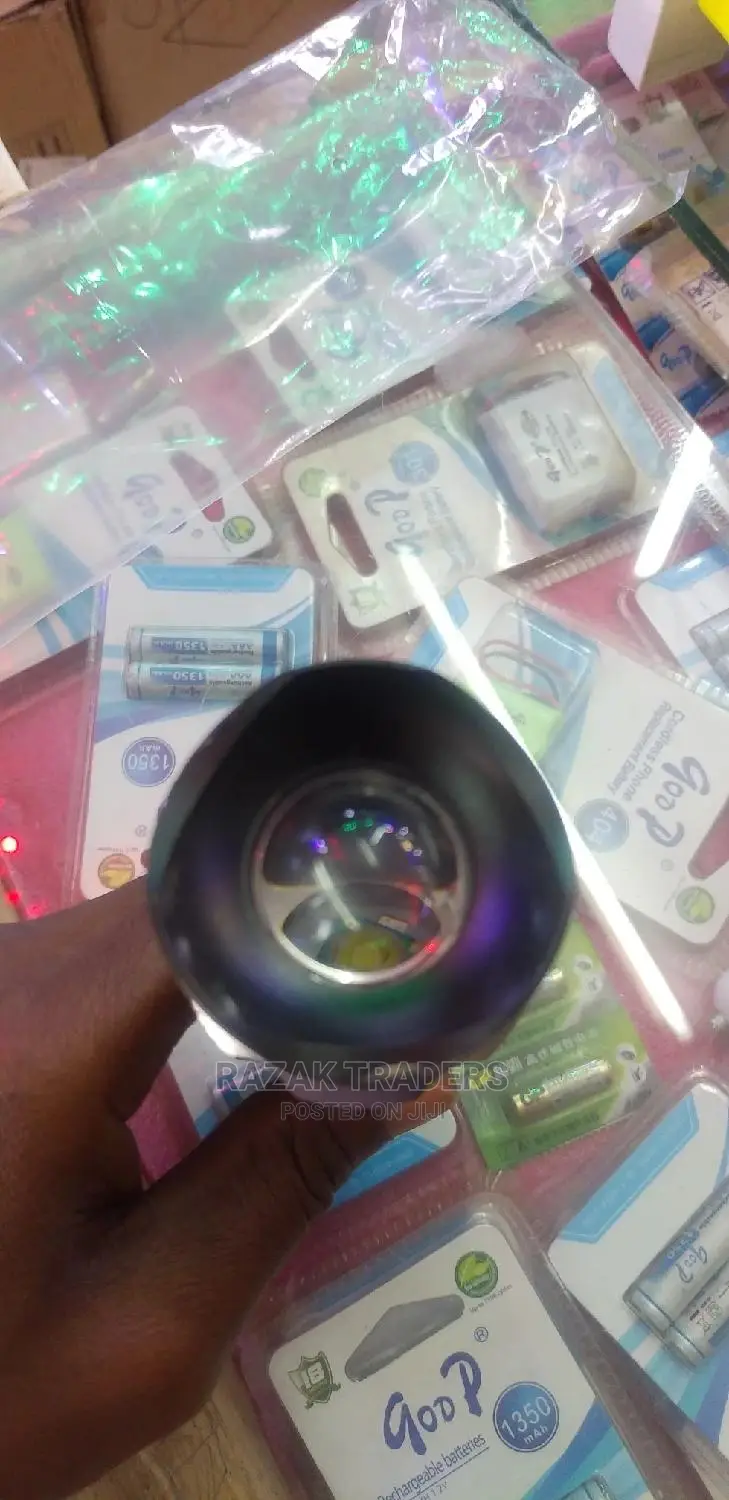 LED Rechargeable Flashlight for Mountain Climbing, Fishing,