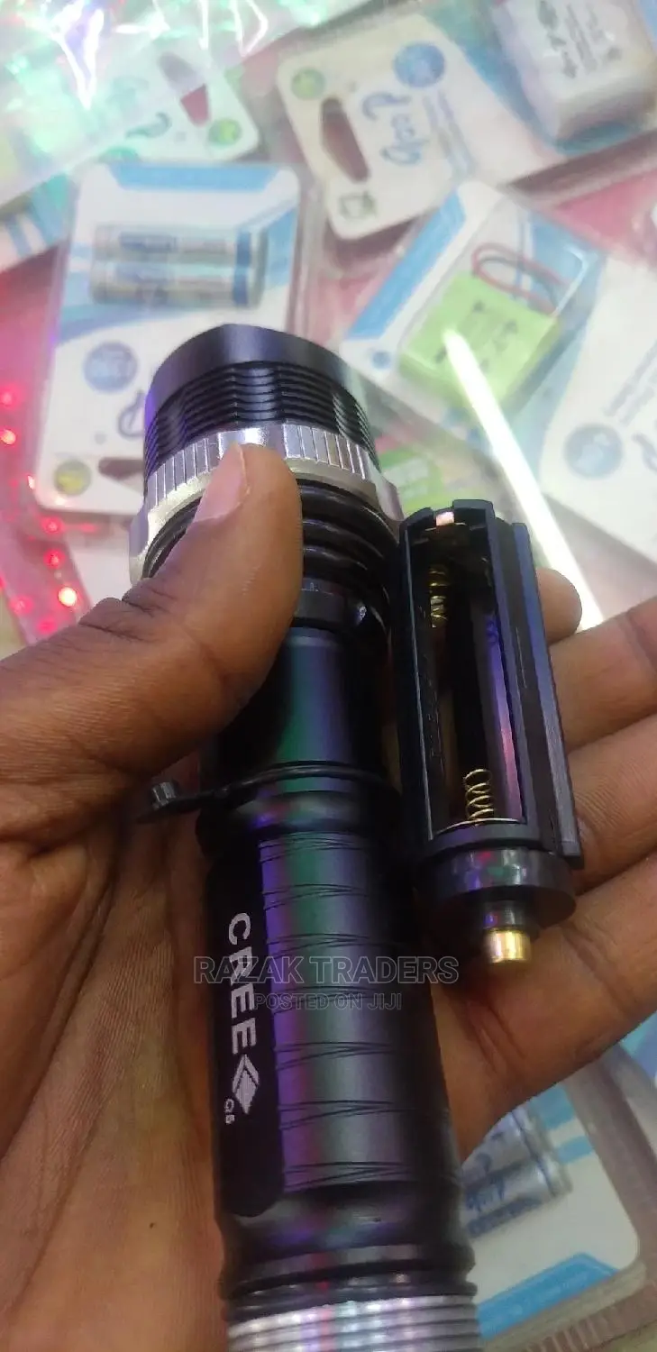 LED Rechargeable Flashlight for Mountain Climbing, Fishing,