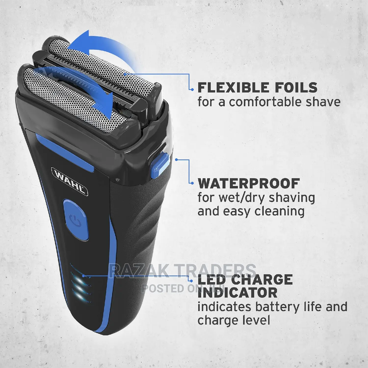 Wahl Electric Shavers for Men, Beard Shaving, Waterproof,