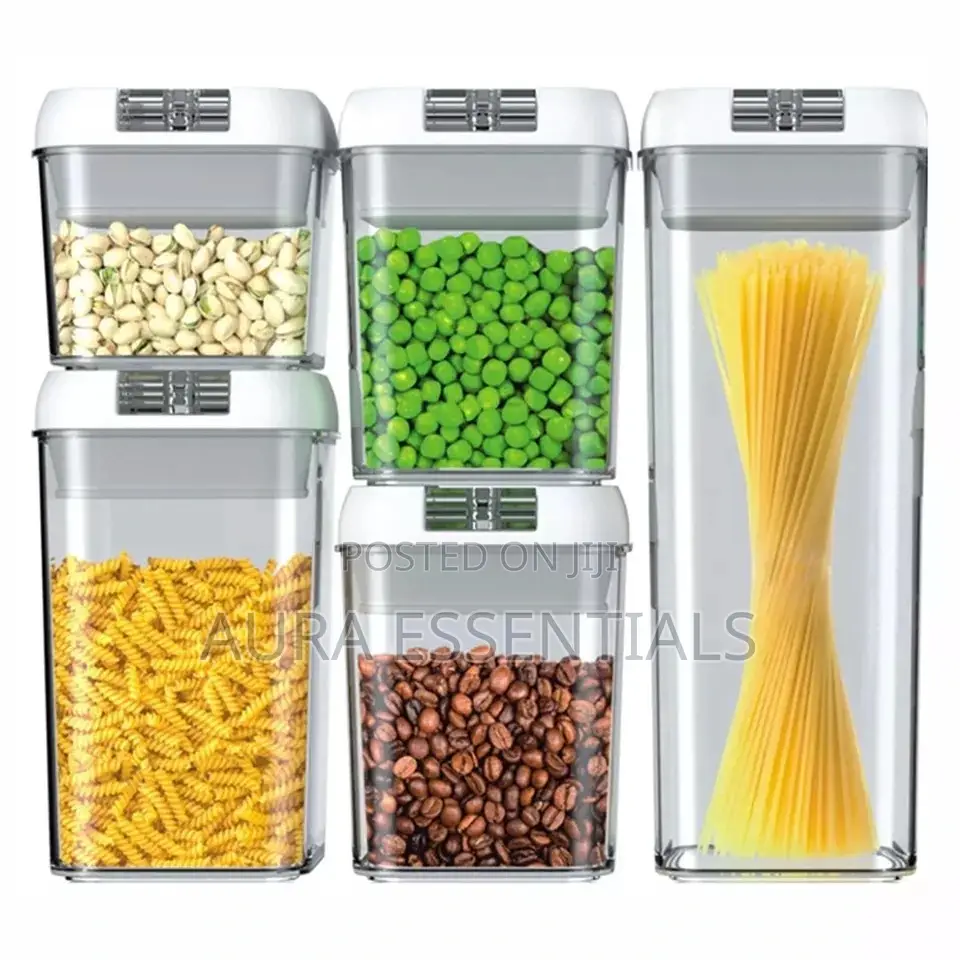 5pcs Air Tight Food Storage Containers