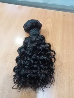 Human Hair Jerry Curl 10"