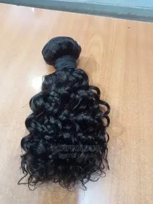 Human Hair Jerry Curl 10"
