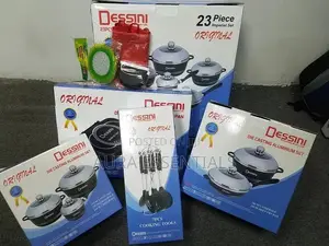 Dessini 23 Pieces Non-Stick Die Cast Cooking Pot Set
