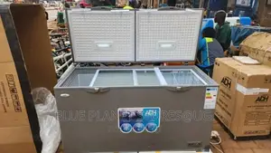 ADH 600litres Double Door Deep Freezers || GRAY COLOR