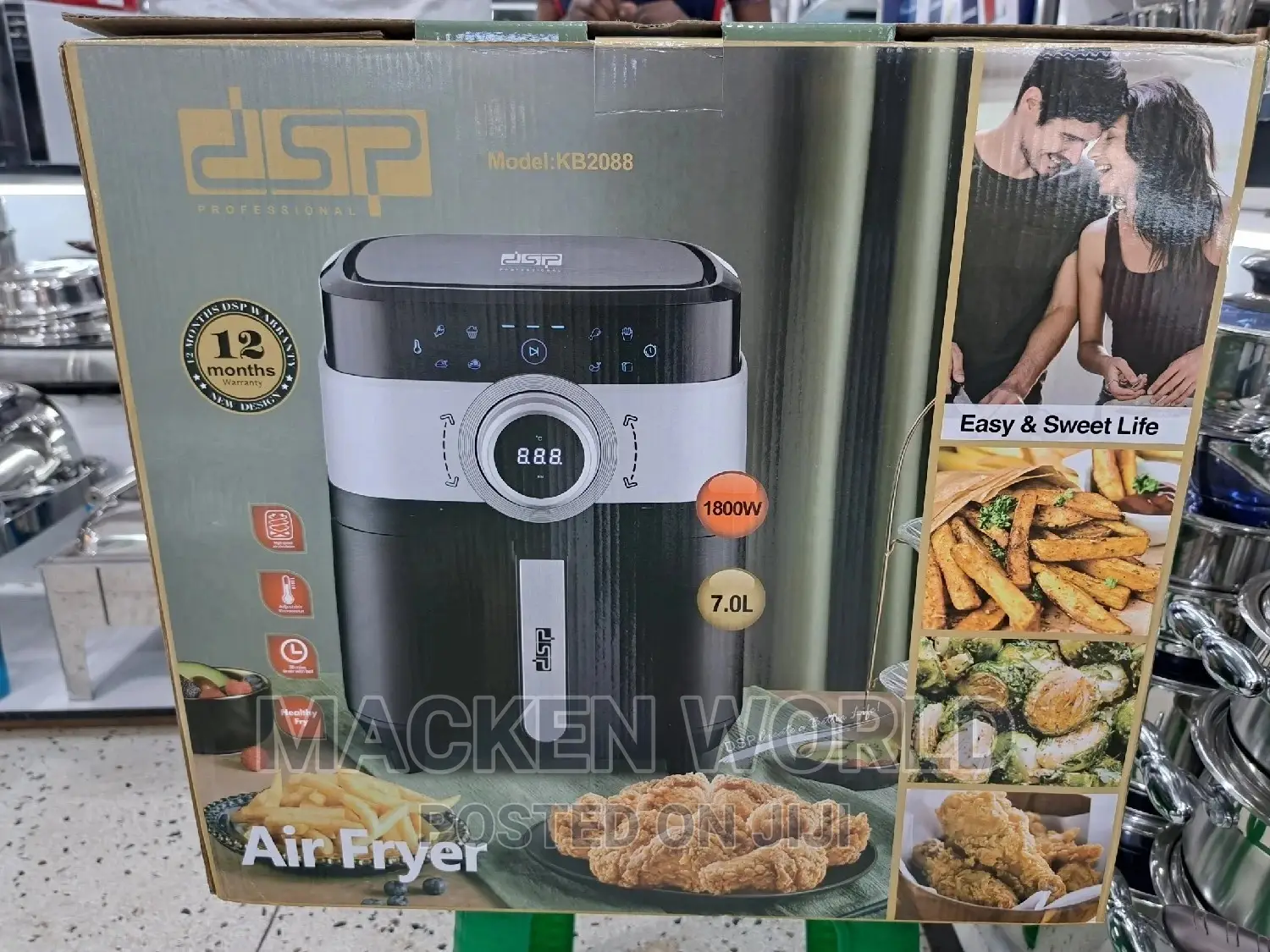 7L DSP Air Fryer