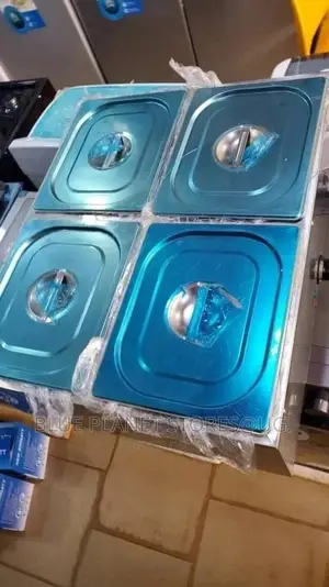4 Pot Electric Bain Marie Food Warmer || 1200w || Commercial